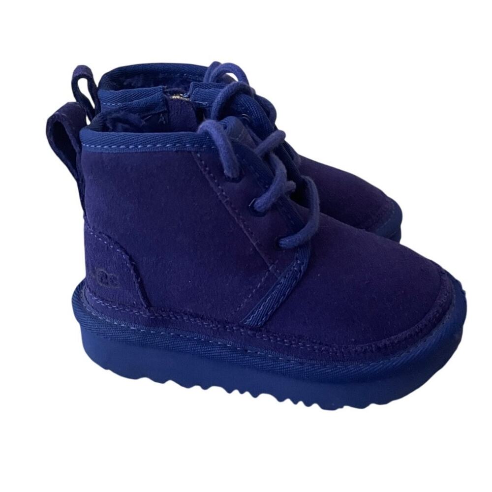 UGG Neumel Toddler Size 7 Royal Blue Boots